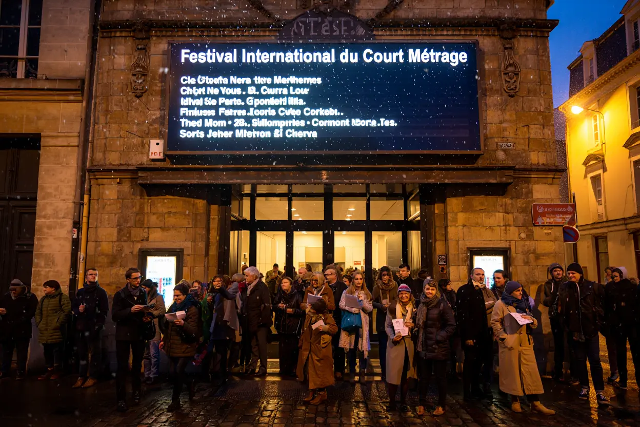 Entrée du festival du court métrage