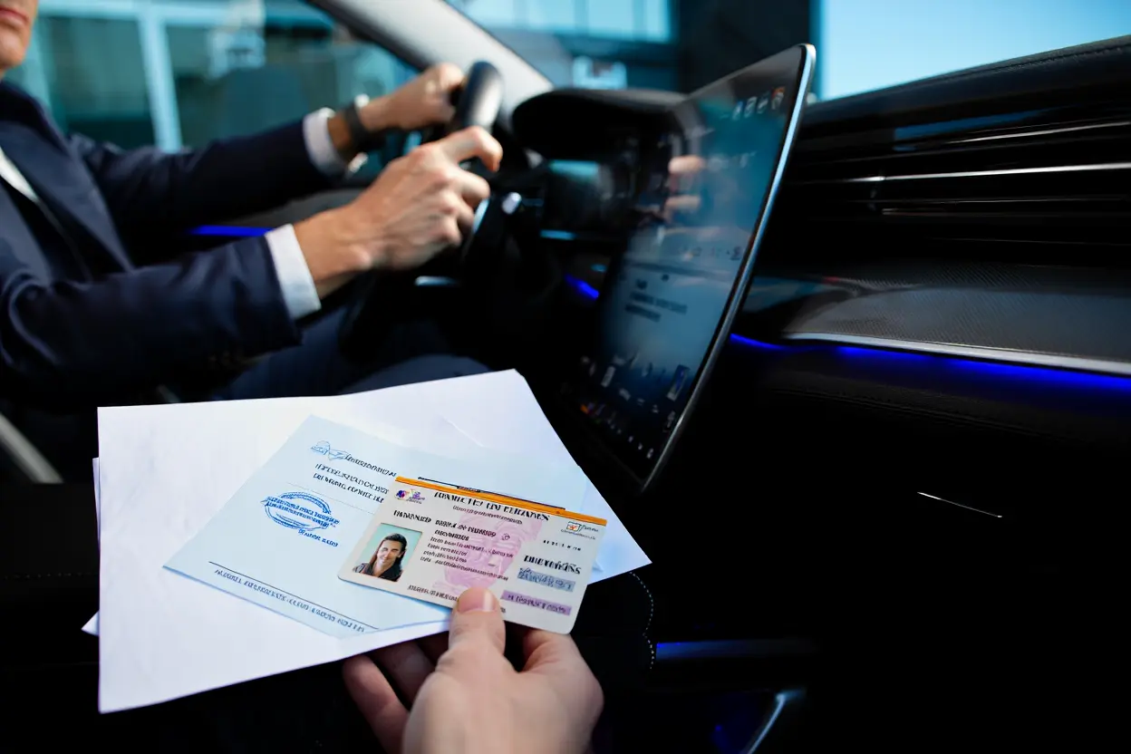 Documents administratifs chauffeur privé
