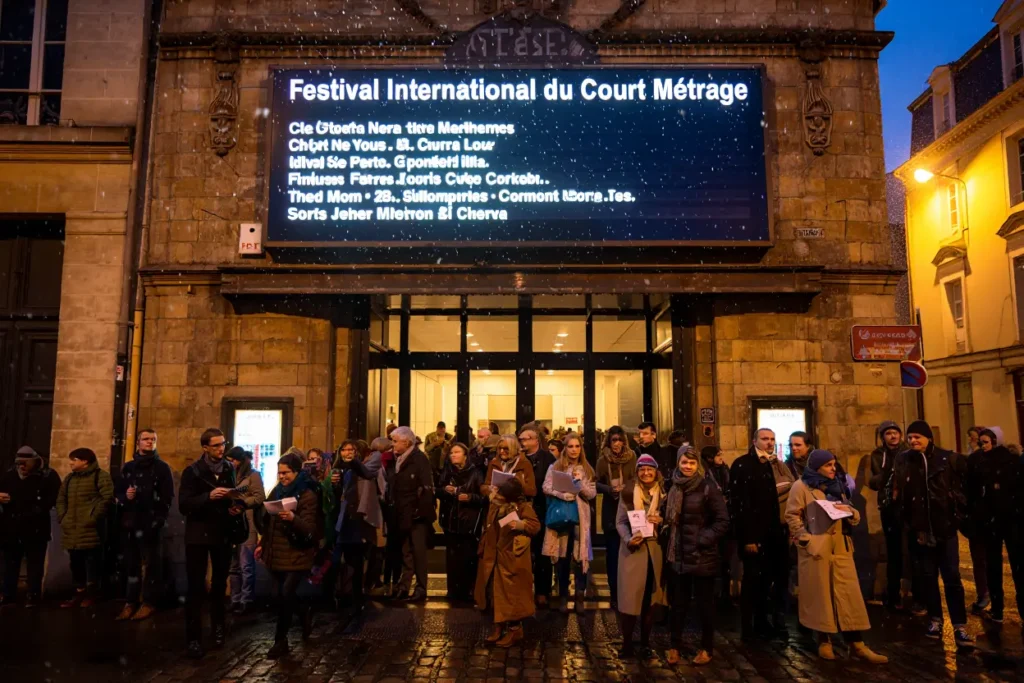 Entrée du festival du court métrage