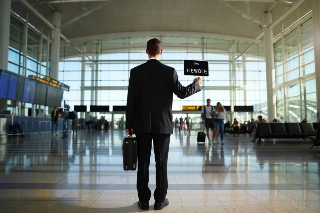 Accueil chauffeur aéroport